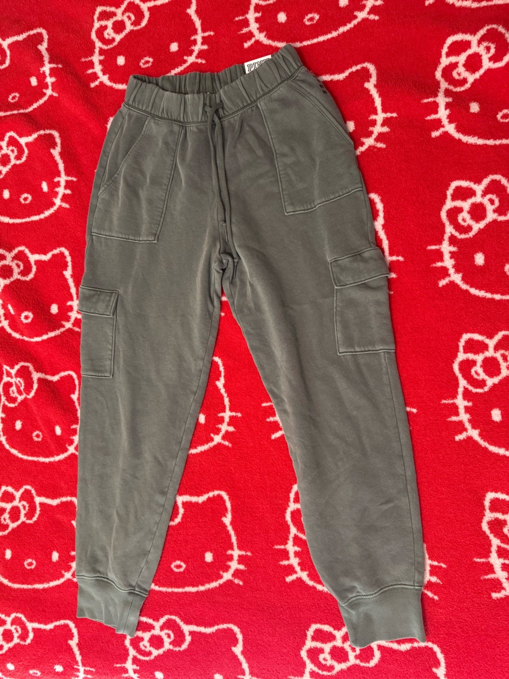 Victoria's Secret Olive Cargo Jogger Pants